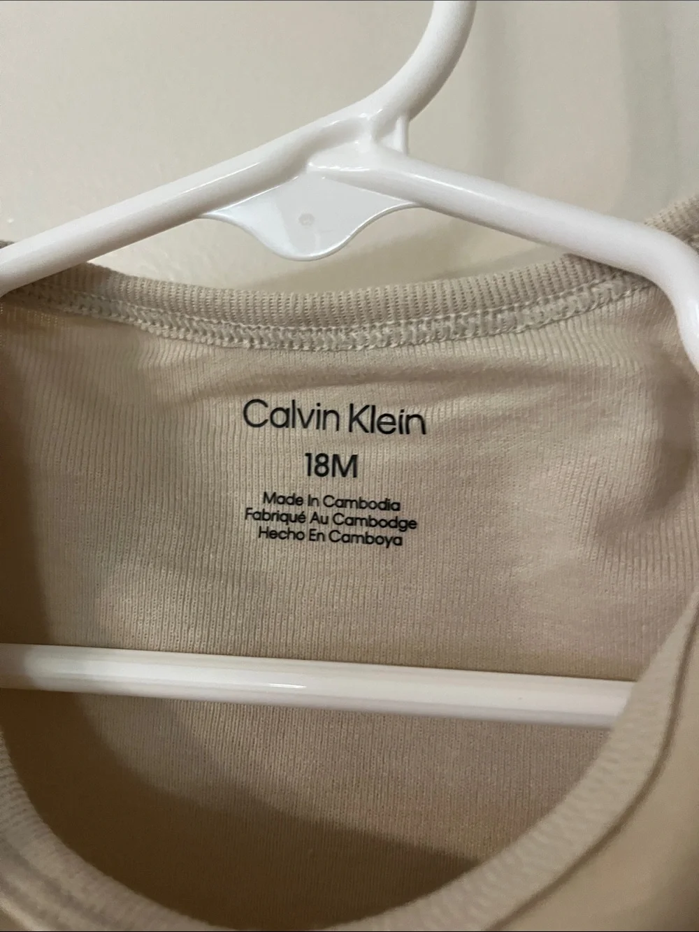 Calvin Klein simple beige